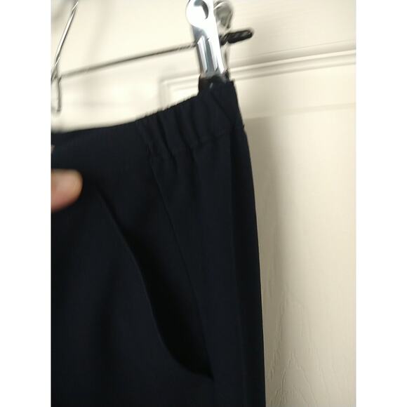 Koret Woman 36X27.5 Pants Blue Pleated Career Professional Straight - Picture 9 of 11